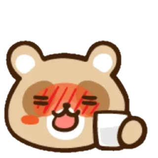🦝 emoji ♡ my @mr1nns Telegram sticker 19 of 40