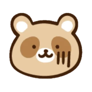 🦝 emoji ♡ my @mr1nns Telegram sticker 17 of 40