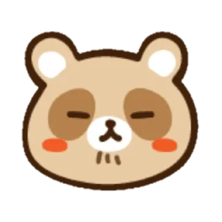 🦝 emoji ♡ my @mr1nns Telegram sticker 21 of 40