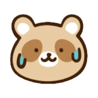 🦝 emoji ♡ my @mr1nns Telegram sticker 8 of 40