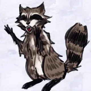 Sticker from Енотик Карл!!!