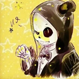 🟠 emoji Бил  @undertailAUU Telegram sticker 24 of 40