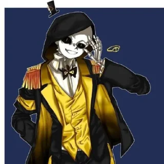 🟠 emoji Бил  @undertailAUU Telegram sticker 3 of 40