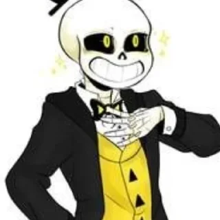 🟠 emoji Бил  @undertailAUU Telegram sticker 20 of 40