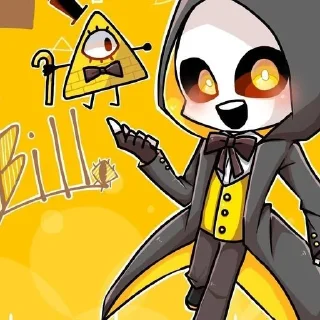 🟠 emoji Бил  @undertailAUU Telegram sticker 13 of 40