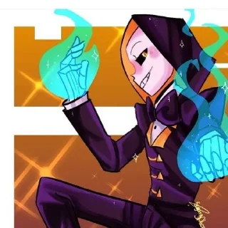 🟠 emoji Бил  @undertailAUU Telegram sticker 1 of 40