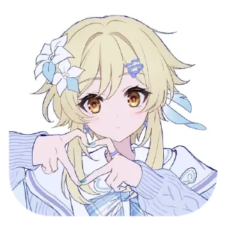 Sticker from Lumine by @leeeoniii