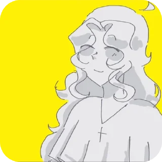 ☺ emoji Archangel Gabriel. @pyatkawill Telegram sticker 8 of 28
