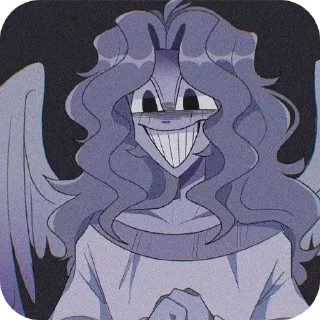 🙂 emoji Archangel Gabriel. @pyatkawill Telegram sticker 18 of 28