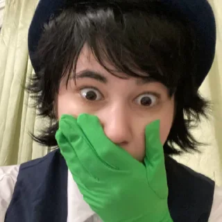 😱 emoji чарли чарли ты здесь Telegram sticker 3 of 13