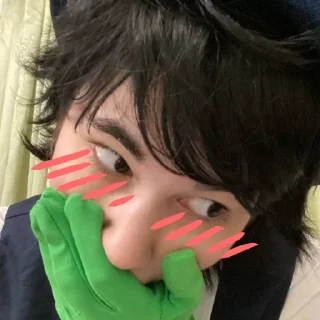 😳 emoji чарли чарли ты здесь Telegram sticker 10 of 13
