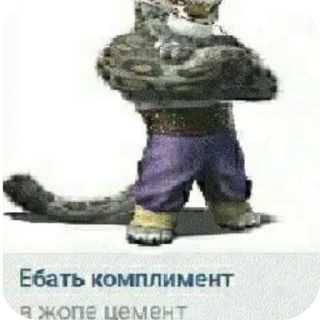 Sticker from Стас квадробер ебучий
