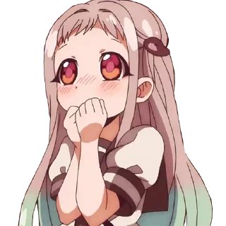 ☺ emoji @StikerOtGusi Jibaku Shounen Hanako-kun Telegram sticker 15 of 39