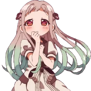 ☺ emoji @StikerOtGusi Jibaku Shounen Hanako-kun Telegram sticker 14 of 39