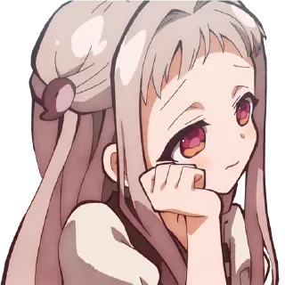 😒 emoji @StikerOtGusi Jibaku Shounen Hanako-kun Telegram sticker 12 of 39