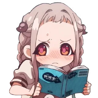 🤓 emoji @StikerOtGusi Jibaku Shounen Hanako-kun Telegram sticker 17 of 39