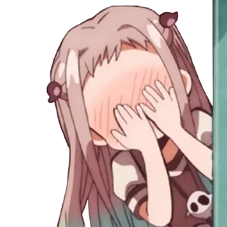 😳 emoji @StikerOtGusi Jibaku Shounen Hanako-kun Telegram sticker 20 of 39