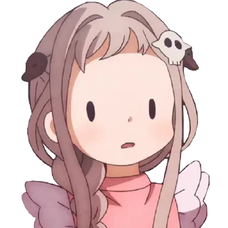 😟 emoji @StikerOtGusi Jibaku Shounen Hanako-kun Telegram sticker 11 of 39