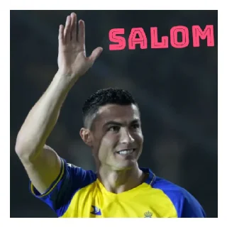 Sticker from Cristiano Ronaldo