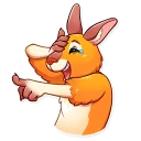 Sticker from Mr. Kangaroo