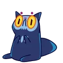 Sticker from Skull Cat
