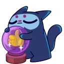 Sticker from Skull Cat