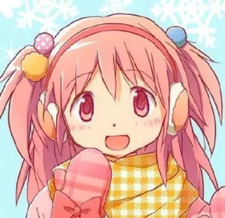 Sticker from Madoka chan!☆☆