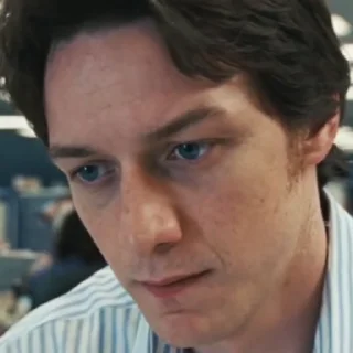 🤨 emoji James Mcavoy Telegram sticker 16 of 22