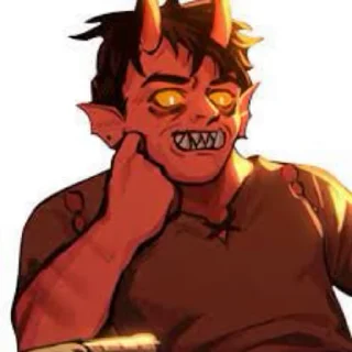 🌟 emoji Воланд Telegram sticker 7 of 10