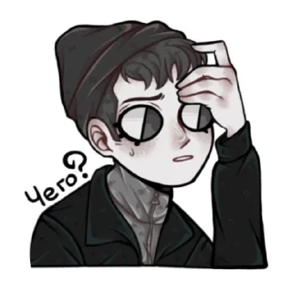 😨 emoji Tiny Bunny by roritozokaru Telegram sticker 2 of 8