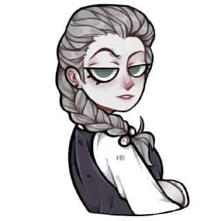 🤨 emoji Tiny Bunny by roritozokaru Telegram sticker 7 of 8