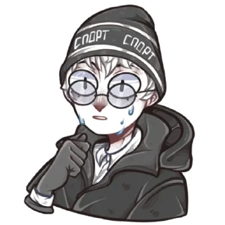 😰 emoji Tiny Bunny by roritozokaru Telegram sticker 8 of 8