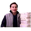 🍕 emoji Tobey Maguire Telegram sticker 12 of 88