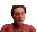 😯 emoji Tobey Maguire Telegram sticker 5 of 88