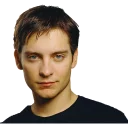 😉 emoji Tobey Maguire Telegram sticker 1 of 88