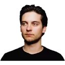 🙂 emoji Tobey Maguire Telegram sticker 17 of 88