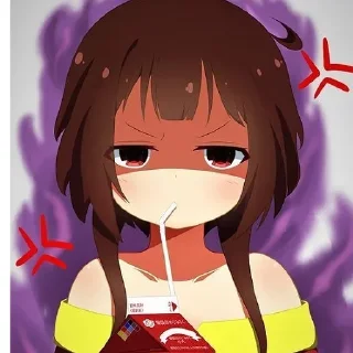 Sticker from Megumin