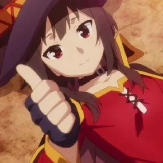 Sticker from Megumin