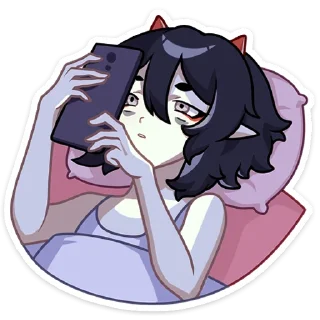 😴 emoji Ивэлтин @nyasticks Telegram sticker 16 of 49