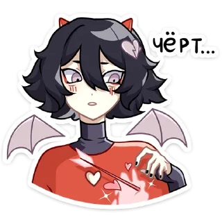 🙄 emoji Ивэлтин @nyasticks Telegram sticker 22 of 49