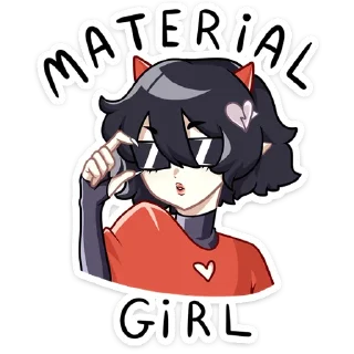 😎 emoji Ивэлтин @nyasticks Telegram sticker 6 of 49