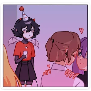 🤨 emoji Ивэлтин @nyasticks Telegram sticker 12 of 49
