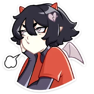 😤 emoji Ивэлтин @nyasticks Telegram sticker 5 of 49