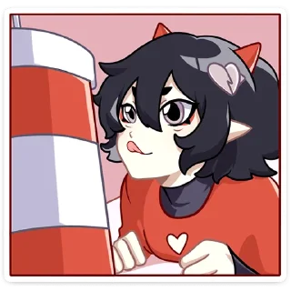 😋 emoji Ивэлтин @nyasticks Telegram sticker 13 of 49