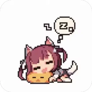 😴 emoji 😊 Стикеры  @Soknwq Telegram sticker 10 of 20