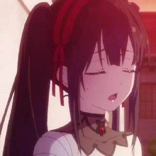 Sticker from Kurumi Tokisaki
