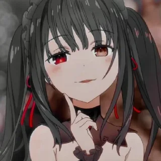Sticker from Kurumi Tokisaki
