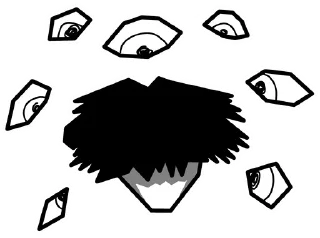 👁️ emoji scarecrow @x3why Telegram sticker 8 of 18