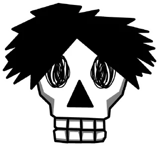 💀 emoji scarecrow @x3why Telegram sticker 11 of 18