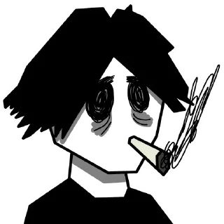 scarecrow @x3why sticker 4